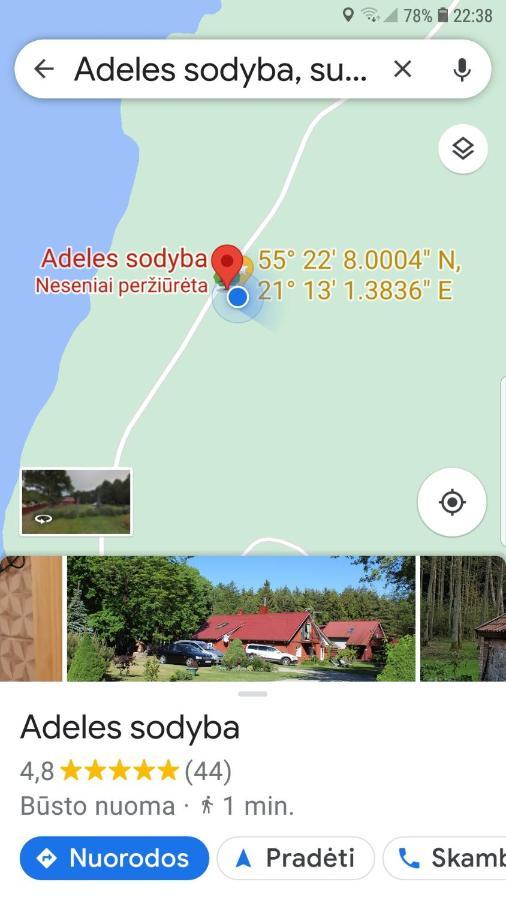 Namelis Nr 1 Adeles Sodyba Sturmai 外观 照片